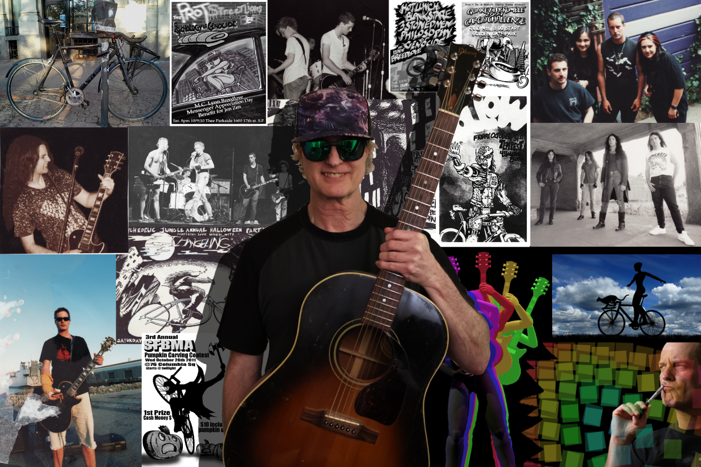 Pics and Posters Past and Present A collage of Art and Musical History for Lance C Mitchell
